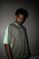 Camiseta Raglan Verde