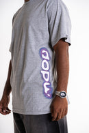 Camiseta Halftone // cinza mescla