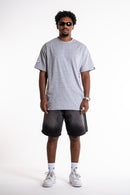Camiseta Halftone // cinza mescla
