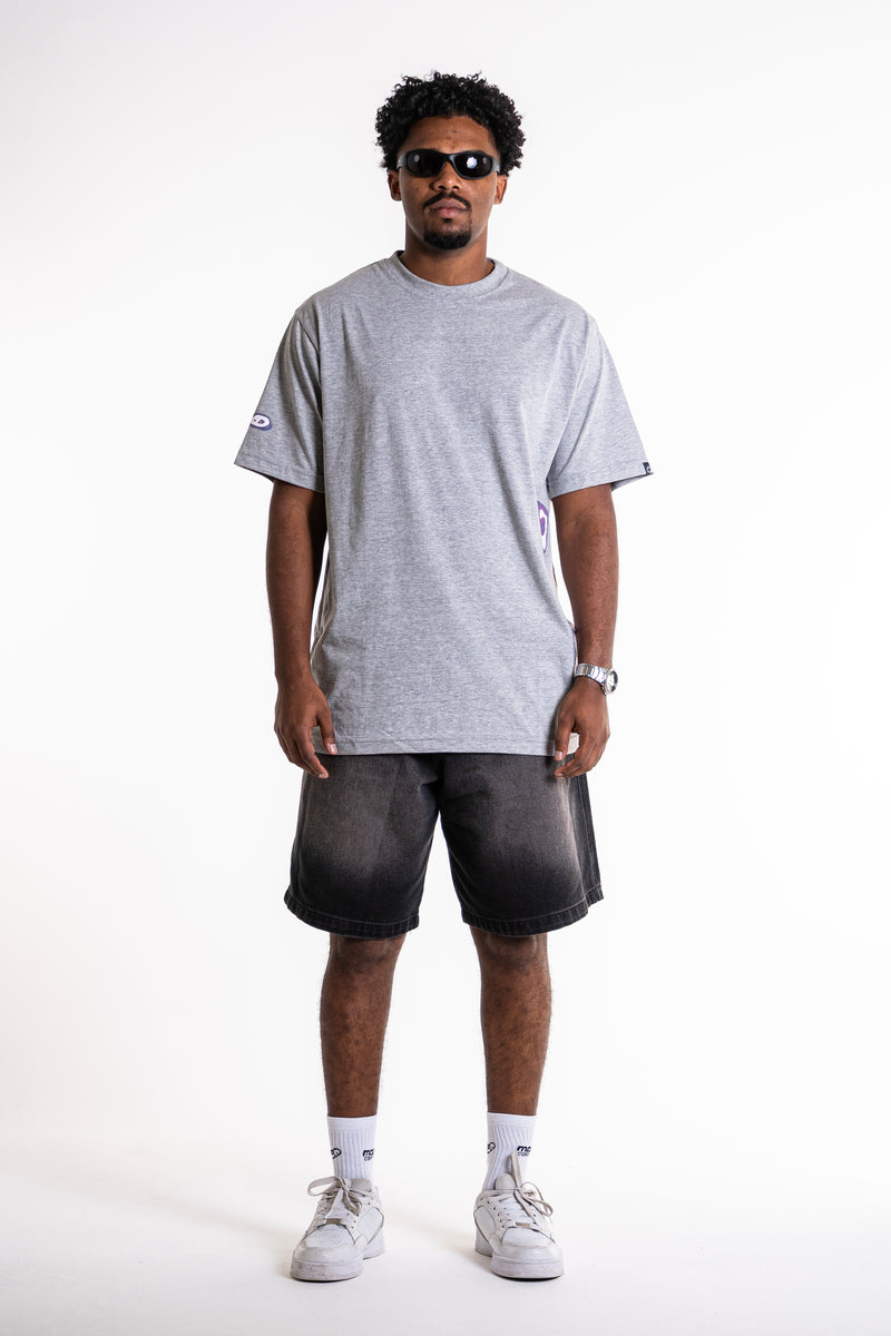 Camiseta Halftone // cinza mescla