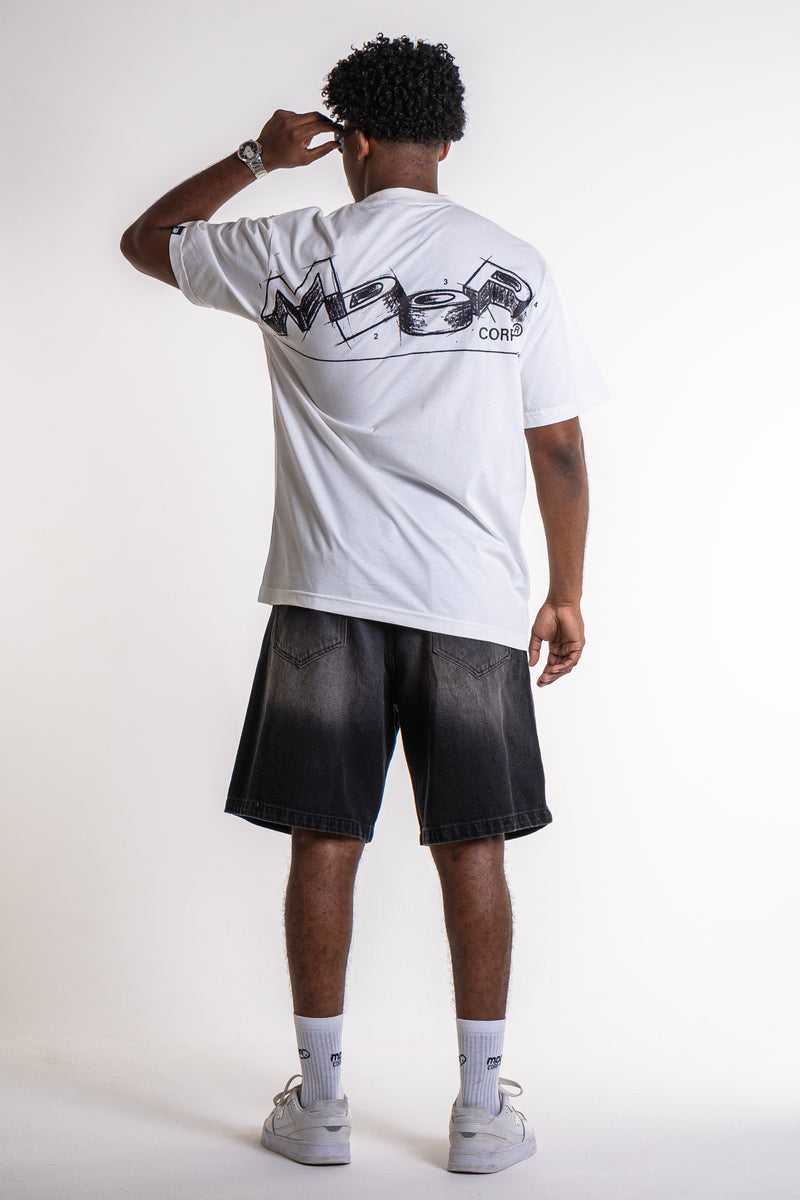 Camiseta Blue Print // off white