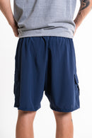 Short Cargo // azul marinho