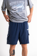 Short Cargo // azul marinho