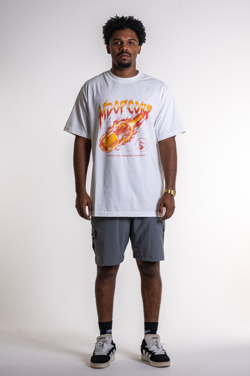 Camiseta Fire Pill // off white