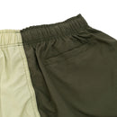 Bermuda bicolor verde neon / militar