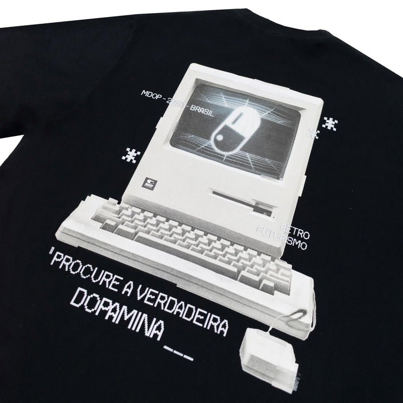 Camiseta Computer Black