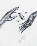 Camiseta Magnetic Hand Off White