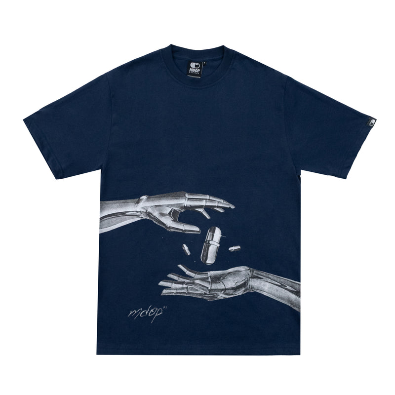 Camiseta Magnetic Hand Azul Marinho
